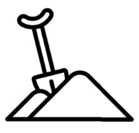 Sprzedaż i dostawa kruszyw - ikona